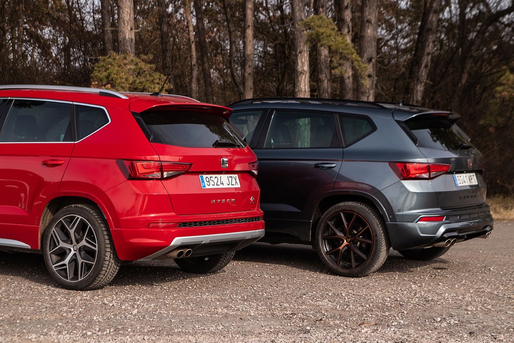 Cupra Ateca vs Seat Ateca FR