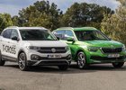 TEST Škoda Kamiq vs. Volkswagen T-Cross – Koncernový duel na zvýšených chůdách