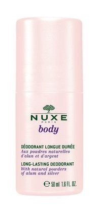 Deodorant s prodlouženým účinkem Nuxe Body,  239 Kč (50 ml).  Koupíte na www.nuxe-kosmetika.cz.