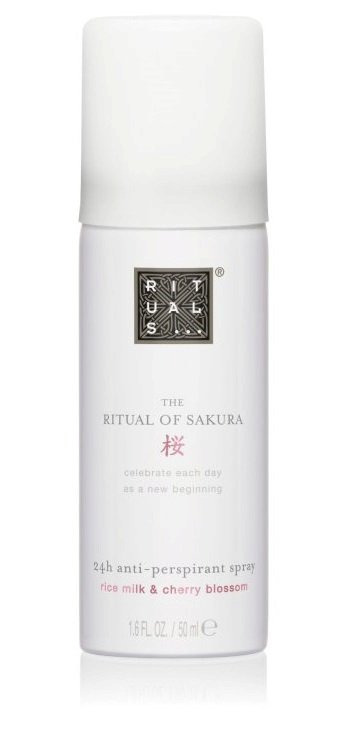 Antiperspirant Rituals Sakura, 105 Kč (50 ml). Koupíte na www.rituals.cz.