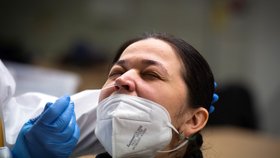 Testování na koronavirus ve firmách (ilustrační foto)