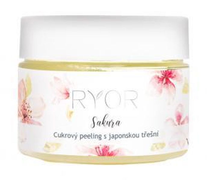 Cukrový peeling s japonskou třešní, Ryor, 157 Kč