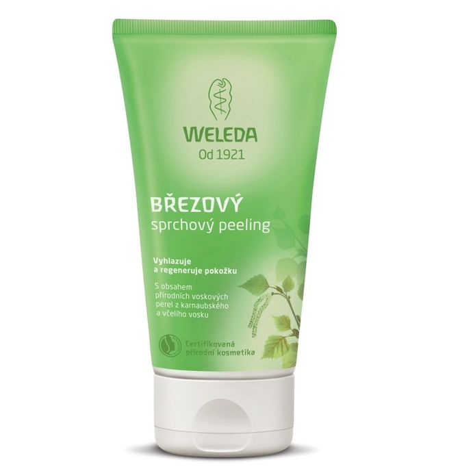 Březový sprchový peeling, Weleda, 219 Kč