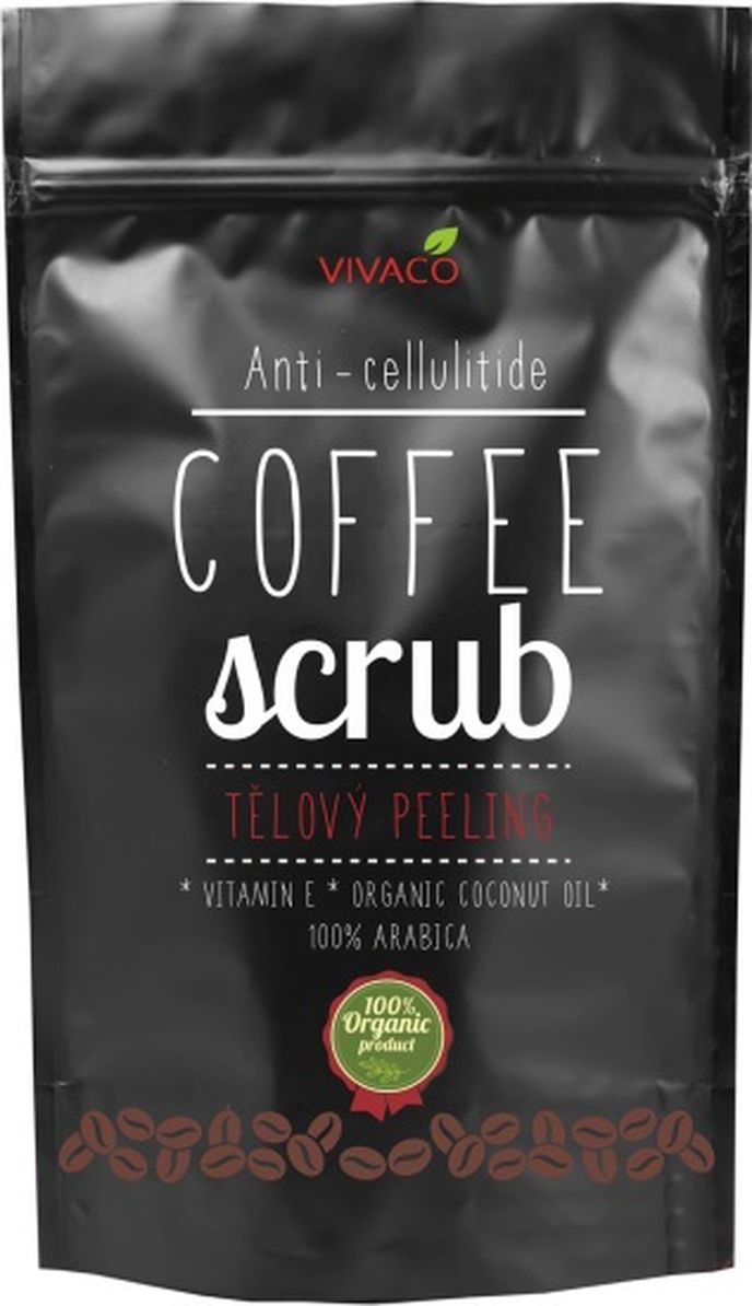 Coffee scrub Tělový kávový peeling, prodává: vivaco.cz, 369 Kč