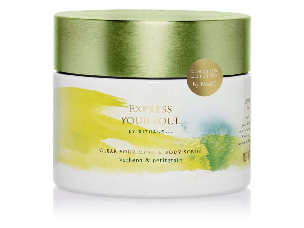 Express Your Soul ody scrub Rituals, 570 Kč (375 g). Seženete na www.rituals.cz.