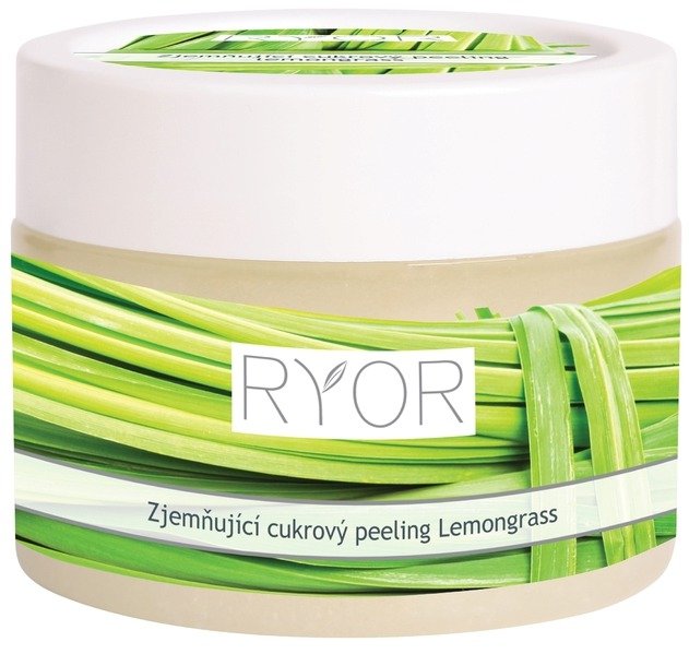 Zjemňující cukrový peeling Lemongrass Ryor, 140 Kč (325 g). Koupíte v drogeriích nebo na www.eshop.ryor.cz