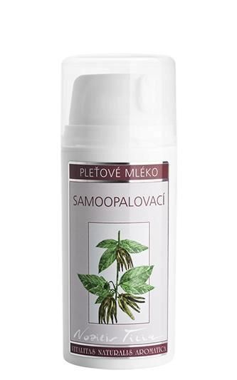 Pleťové samoopalovací mléko Nobilis Tilia, 224 Kč (100 ml). Seženete na www.eshop.nobilis.cz