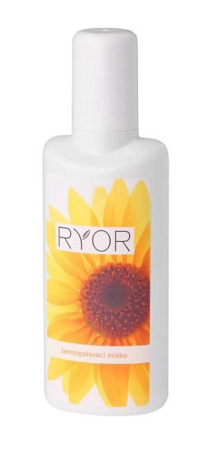 Samoopalovací mléko Ryor, 183 Kč (200 ml. Koupíte na www.ryor.cz