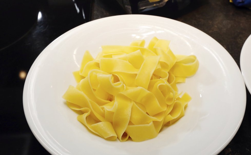 Těstoviny Barilla Pappardelle all’Uovo jsou moc dobré!