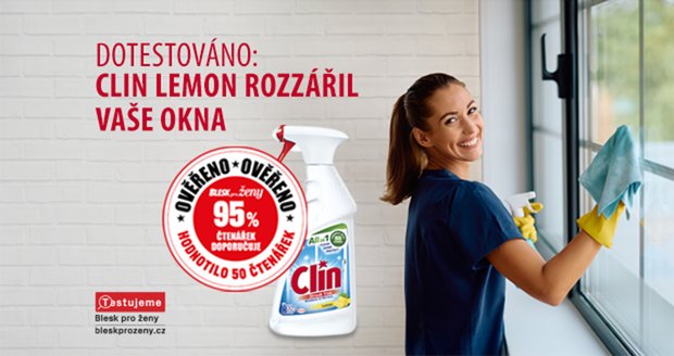 Dotestováno: Clin Lemon udělal z oken zářivou podívanou bez námahy