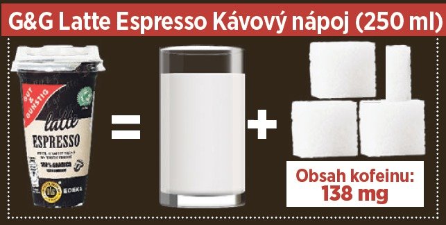 G&G Latte Espresso Kávový nápoj