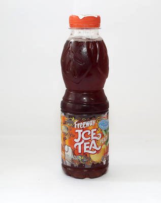 Freeway Ice Tea Peach kostek cukru v litru: 15,5 jeden sáček na 0,90 l