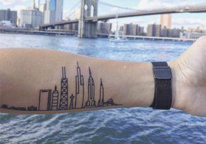 Tetování inspirovaná architekturou a designem