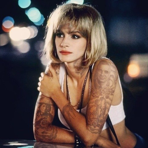 Julia Roberts ve filmu Pretty Woman.