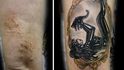 Tetování zakrývají ženám jizvy po domácím násilí i masektomii