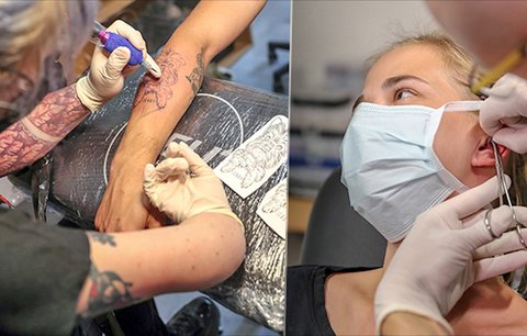 Michal si nechal vytetovat psa na památku: Tetovací salony v Česku otevřely, mají plno