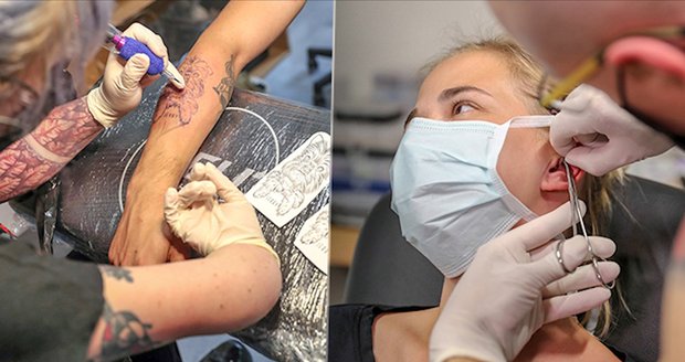 Michal si nechal vytetovat psa na památku: Tetovací salony v Česku otevřely, mají plno