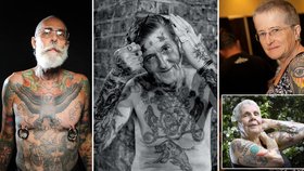 Odpůrci tetování mají smůlu, tito lidé dokazují, že vypadají hustě s tetováním i v důchodu.
