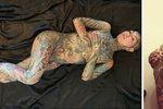 Žena utratila přes půl milionu za tetování: Pokryté má i genitálie!