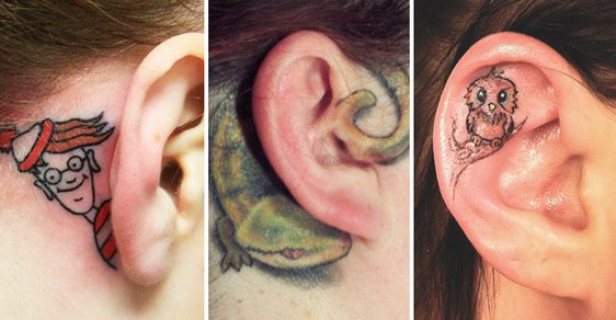 16 ušních tetování, které namlsají chuťové buňky Mika Tysona