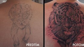 Zubožený tygr vytetovaný špendlíkem z nástěnky? I s tím si Tattoo polepšovna poradí