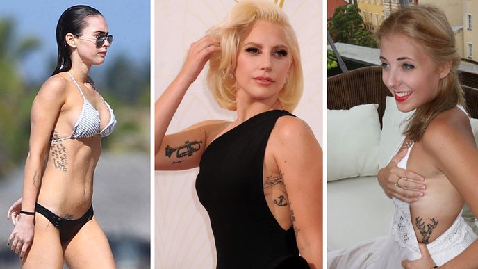 Megan Fox, Lady Gaga, Anna Slováčková
