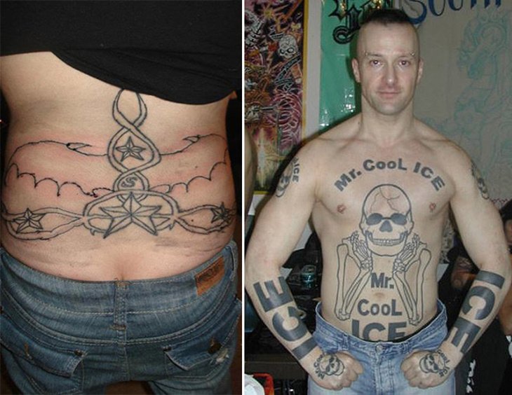 Nejhorší tetování všech dob