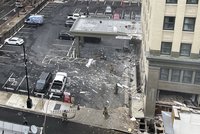 Výbuch v hotelu v centru města: Exploze plynu a 21 zraněných v Texasu