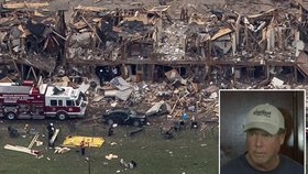 Výbuch továrny na hnojiva si vyžádal podle starosty Westu Tommyho Musky 14 mrtvých, pět dalších lidí se ale pohřešuje