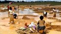 Těžba mědi v Kongu