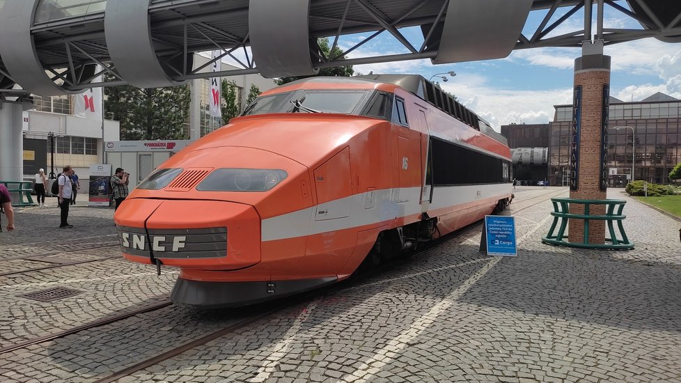 TGV PSE 16 v Brně na výstavišti.