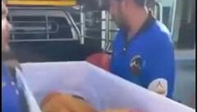 Lékaři ji převezli do nemocnice.