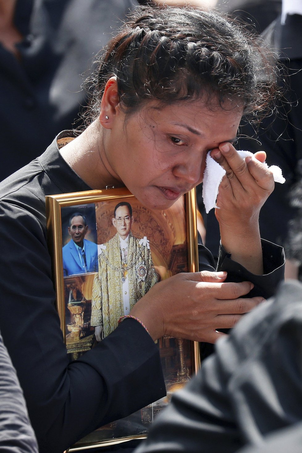 Bangkok a truchlení nad ztrátou krále Pchúmipchona Adundéta.