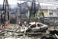 Thajský hotel v plamenech: 5 lidí zemřelo, 300 je raněných