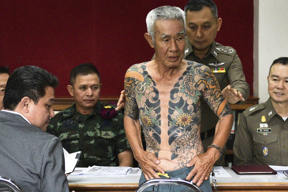V Thajsku dopadli mafiánského bosse. Usvědčilo ho tetování.