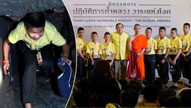 Pořadatelé oslav pro malé Thajce připravili umělý tunel