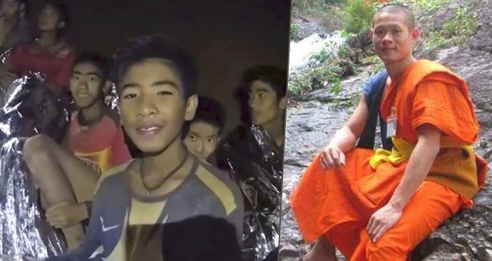 Trenér 12 chlapců uvězněných v thajské jeskyni Ekkapol Čantawong