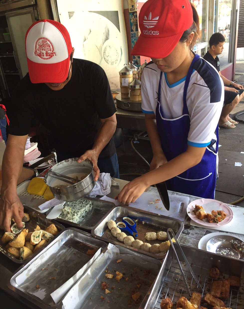 Street food v Trangu