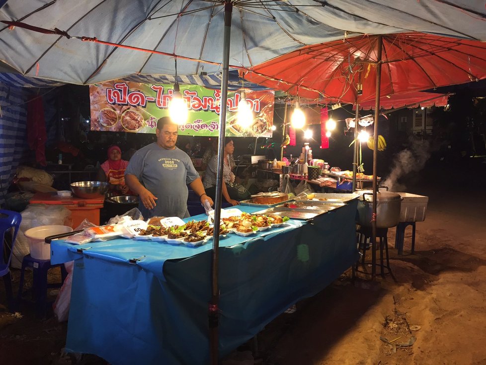 Noční trh na Koh Lanta