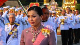 Thajská královna Suthida.