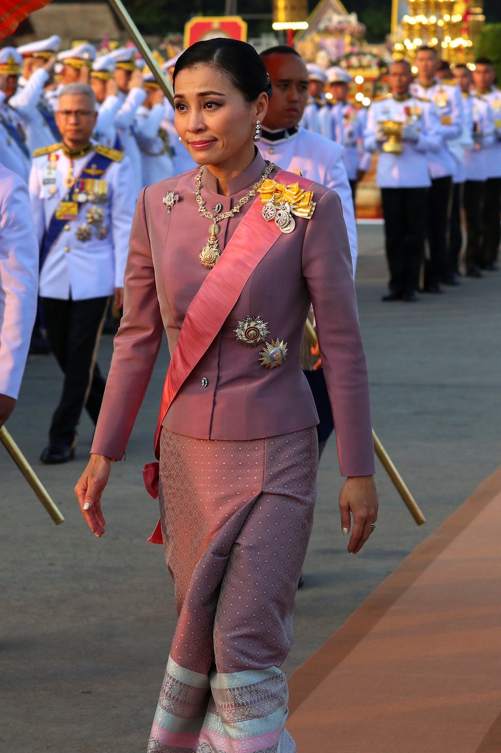 Thajská královna Suthida.