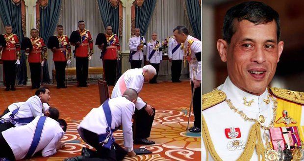 Kontroverzní thajský král: Plazí se před ním i premiér. Psa jmenoval maršálem letectva