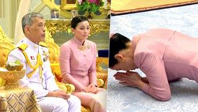 Thajský král se oženil