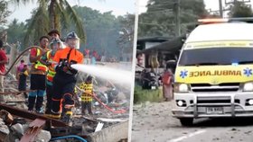 V Thajsku došlo k výbuchu skladu s pyrotechnikou, o život přišlo minimálně 10 osob (30.7.2023)