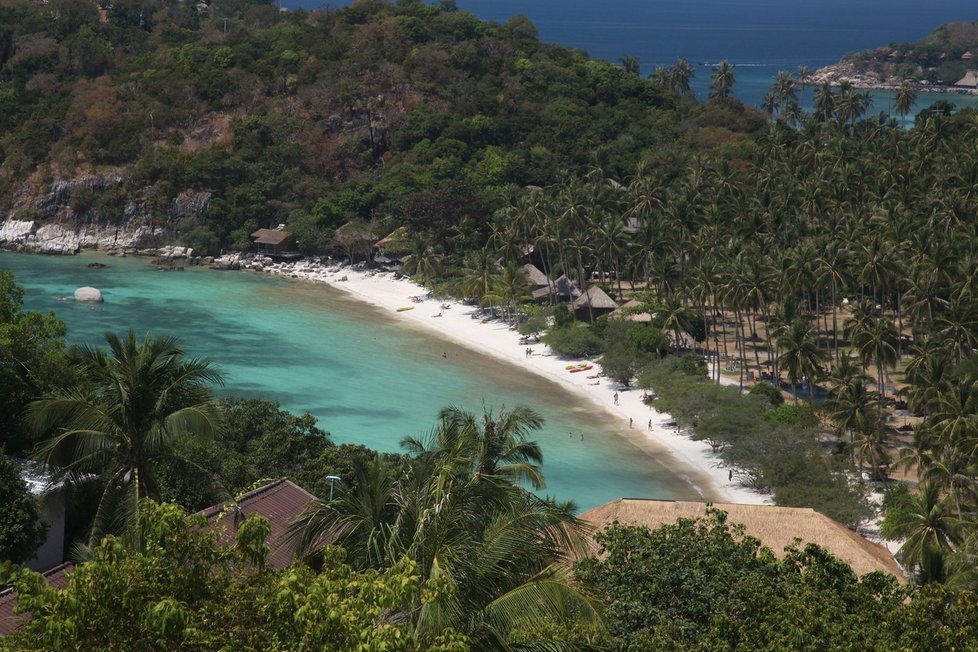 Turisty oblíbený thajský ostrov Koh Samui