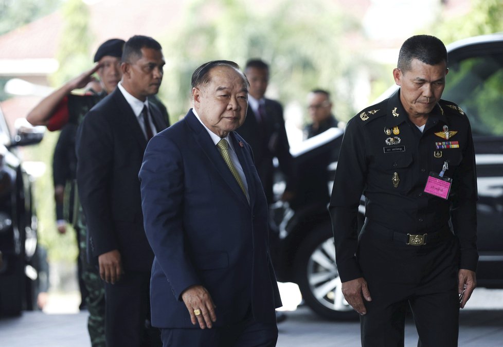 Thajský vicepremiér a ministr obrany Prawit Wongsuwan