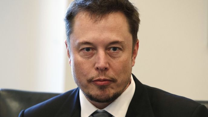 Miliardář Elon Musk.