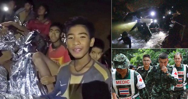 Jak dostat thajské fotbalisty z jeskyně? Děti nesmí panikařit, záchranáři nemají jasno 