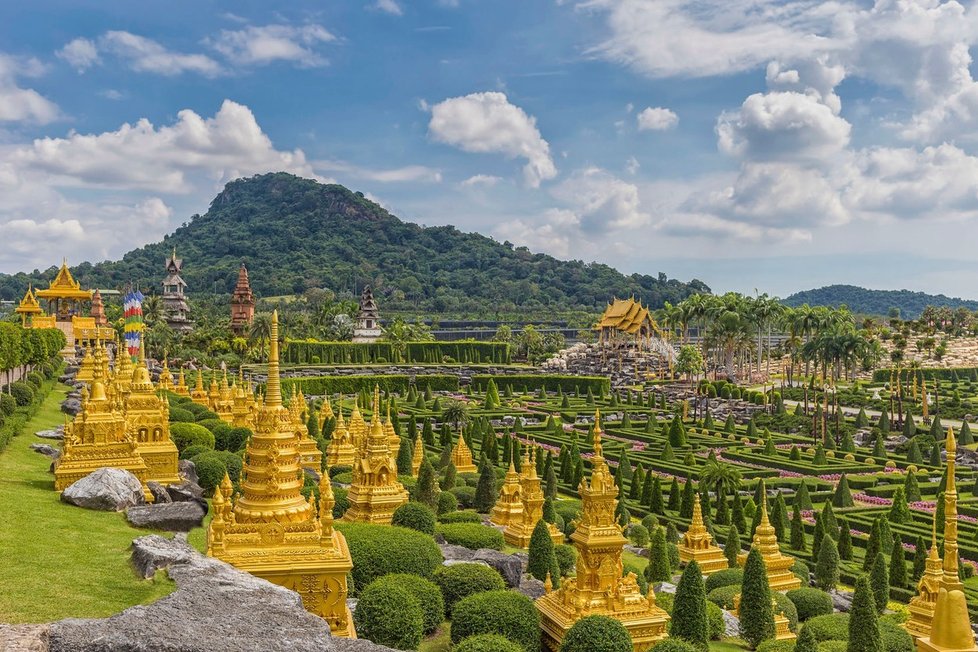 Zahrady Nong Nooch, Thajsko