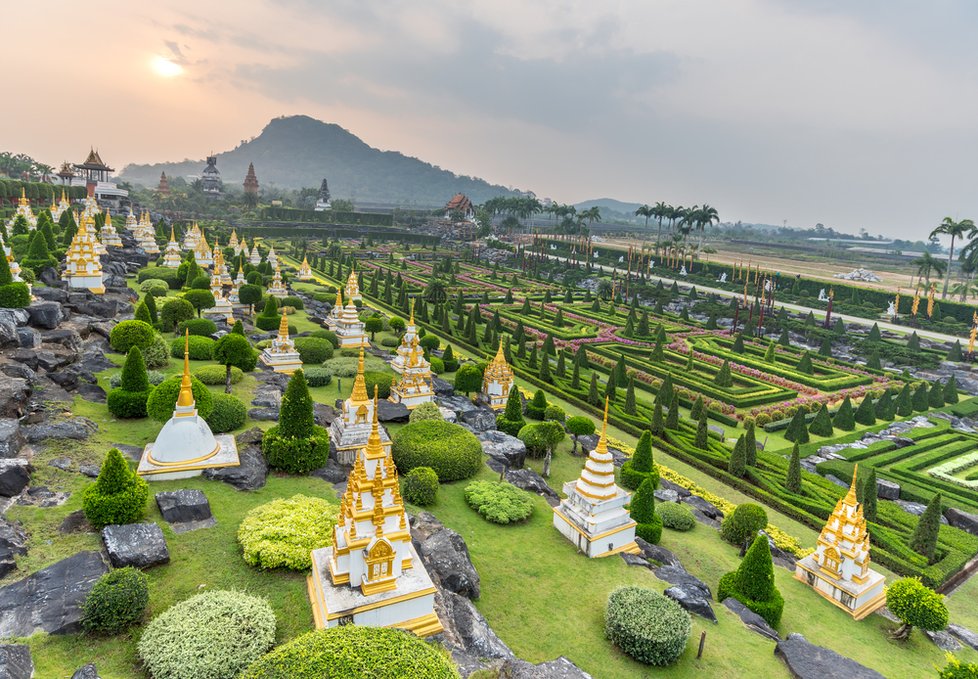 Zahrady Nong Nooch, Thajsko